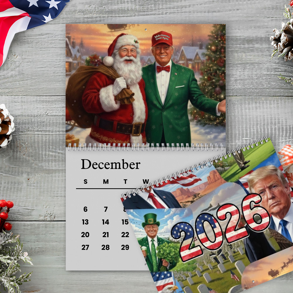 Funny Trump 2026 Wall Calendar CH07 67560