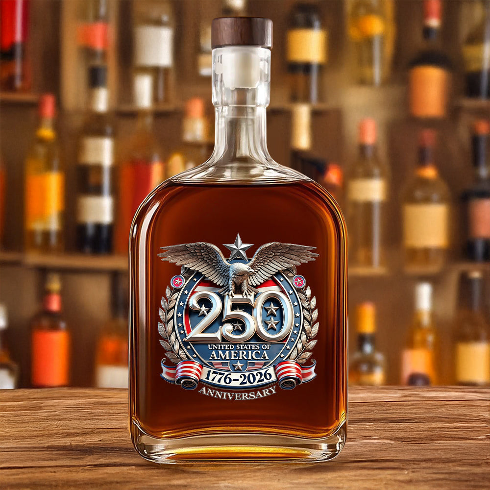 USA Eagles 250th Anniversary Semiquincentennial 1776-2026 Whiskey Bottle LM32 897465