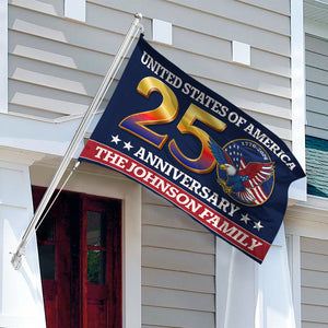 250th Anniversary USA Eagle Patriotic House Flag LM32 897557