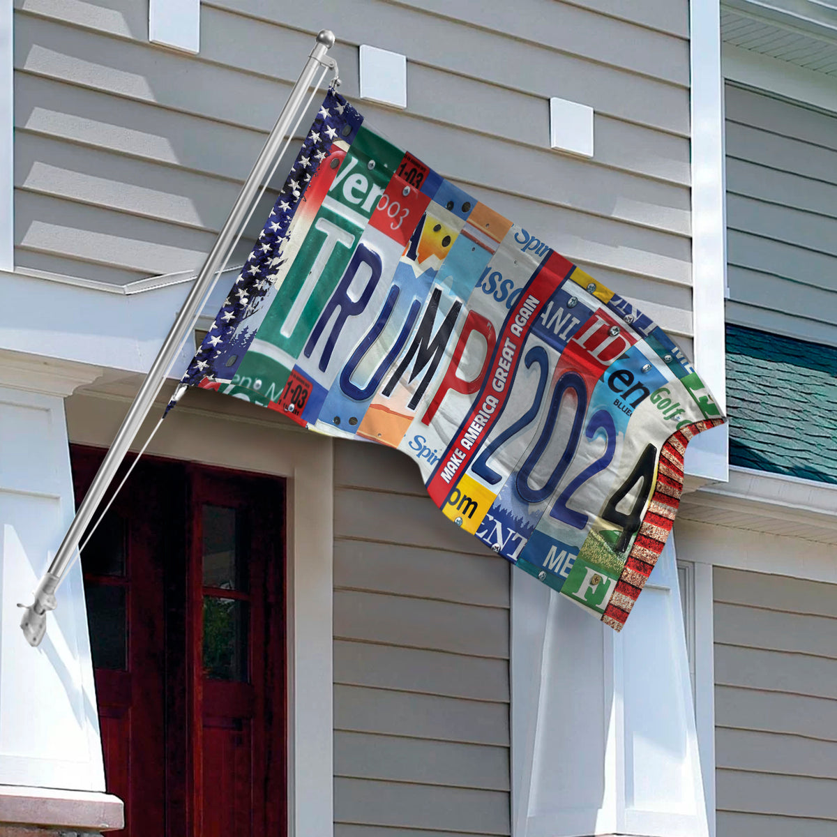 Donald Trump 2024 Double-Sided Flag DM01 62939