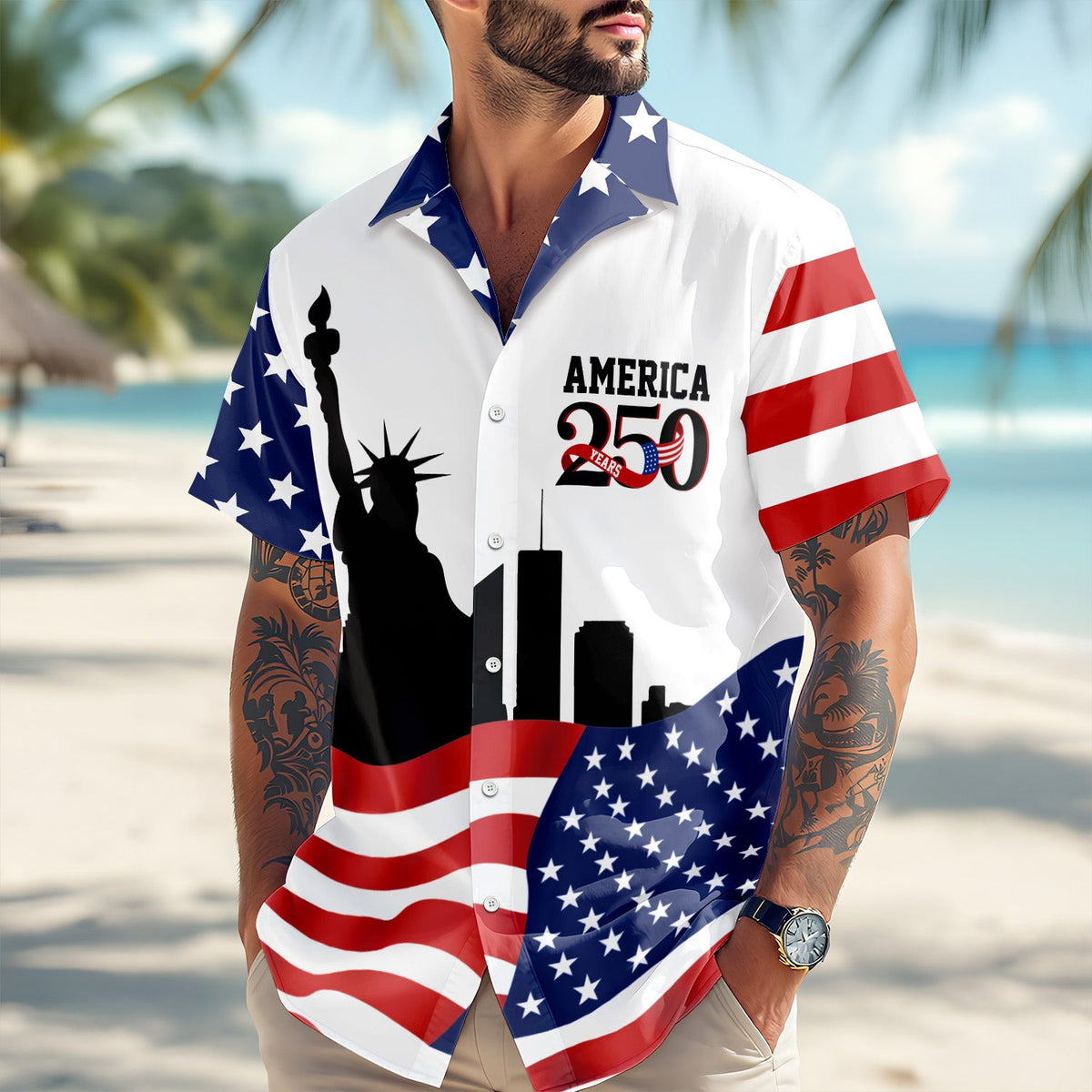 America 250 Years Hawaii Shirt TH10 898375
