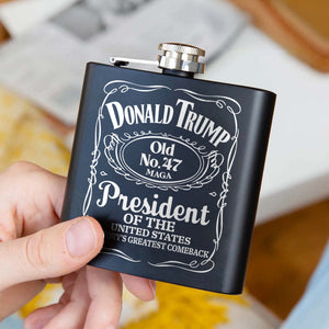 Donald Trump Old No. 47 MAGA Flask TH10 64341