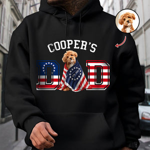 Custom Photo Dog Cat Dad With America 250 Shirt HO82 901266