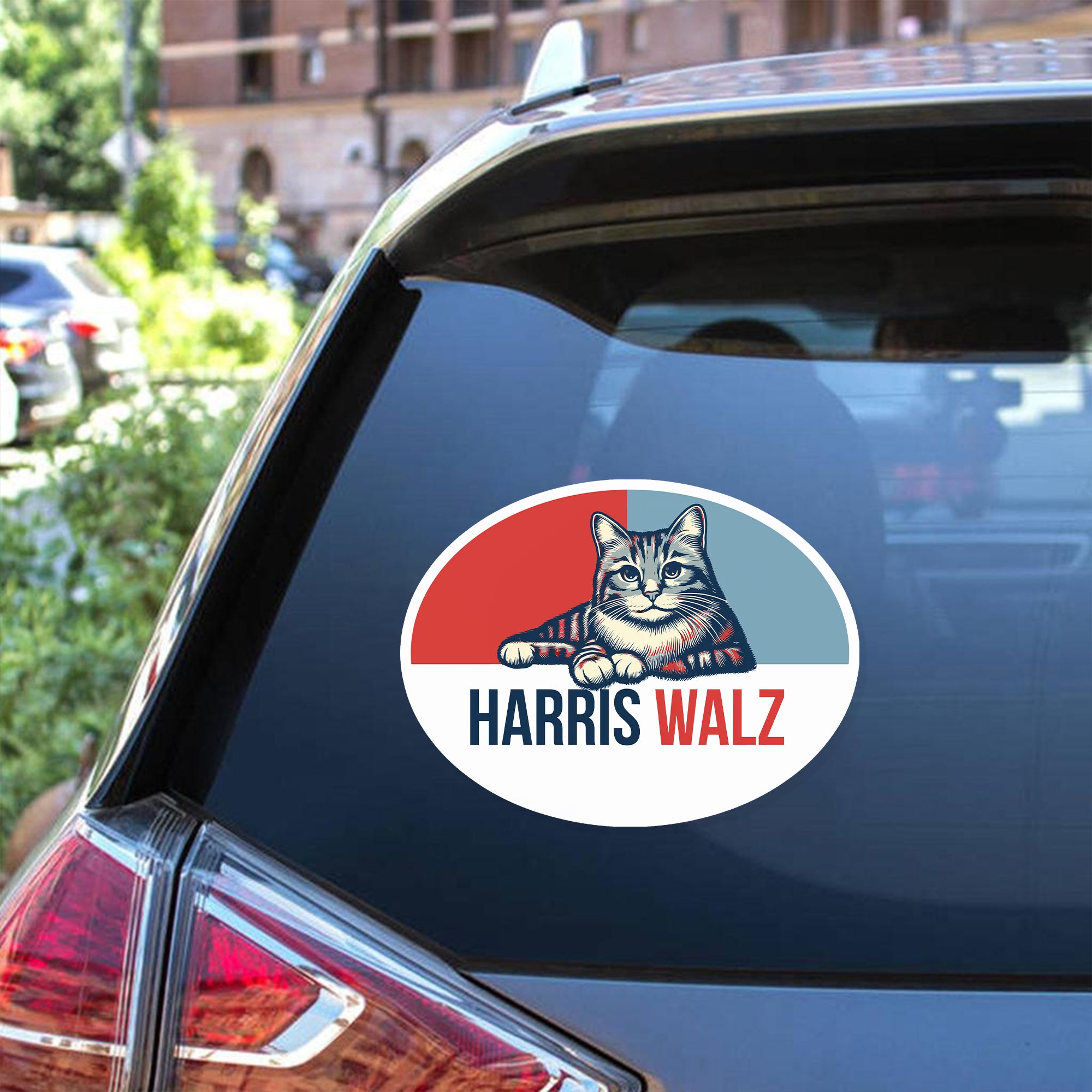 Harris Walz Obviously Harris For President 2024 Decal HO82 65014