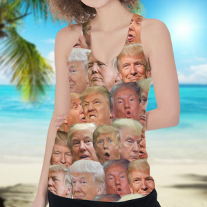 Funny Donald Trump Face Tanktop TH10 N304 62835