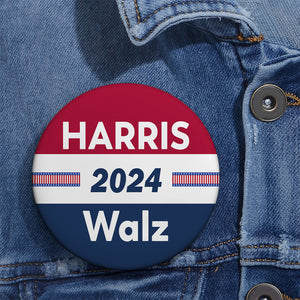 Harris Walz 2024 Democratic Pin Button Personalized Gift HO82 65136