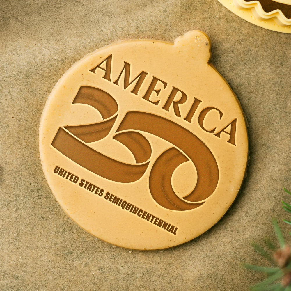USA Semiquincentennial America 250 Patriotic Cookie Stamp LM32 897449