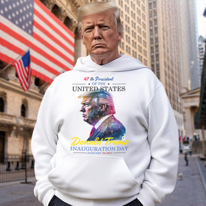 47th President of The USA Donald Trump Inauguration Day 2025 Bright Shirt CH07 67246