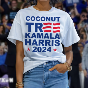 Coconut Tree Kamala Harris Bright Shirt TH10 63357