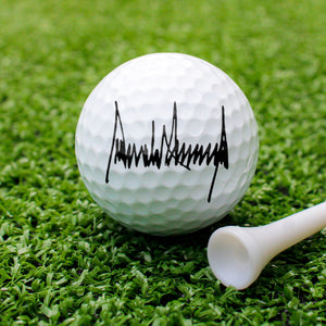 Donald Trump Signature Golf Gift, White Golf Ball TH10 64627