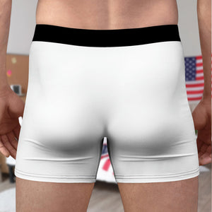 Trump Is My Valentine Men's Boxer Gift For Trump Supporters HA75 64316