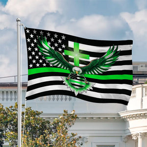 Custom American Flag With Family Name  - Personalized Banner House Flag LM32 897225