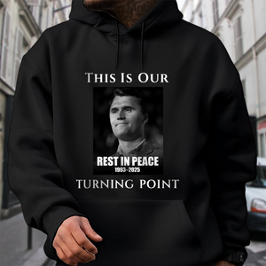 Rest In Peace Charlie Kirk' Tribute Dark Shirt TH10 64477