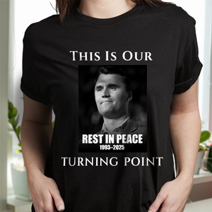 Rest In Peace Charlie Kirk' Tribute Dark Shirt TH10 64477