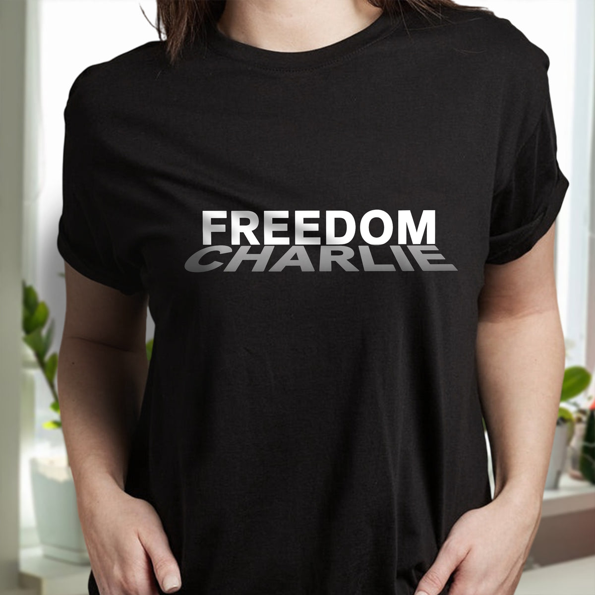 RIP Charlie Kirk Freedom Dark Shirt CH07 67582