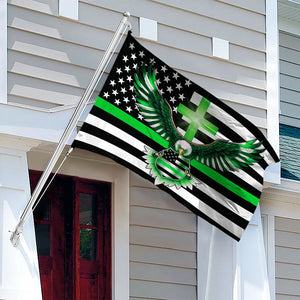 Custom American Flag With Family Name  - Personalized Banner House Flag LM32 897225