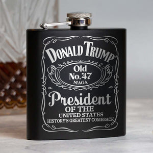 Donald Trump Old No. 47 MAGA Flask TH10 64341