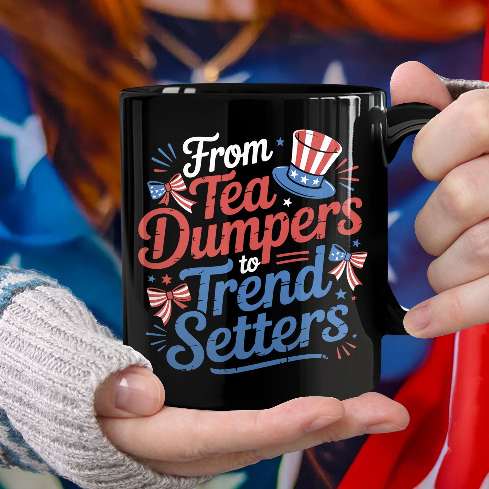 USA 250th Anniversary 250 Years of Freedom America Black Mug HO82 894526