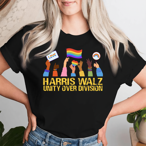 Harris Walz Unity Over Division Election 2024 Shirt HA75 63450