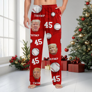 Custom Trump Face And Name Baseball Pajamas LM32 63943