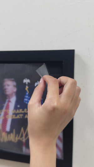 President Donald Trump Photo Picture Frame Canvas Poster HA75 63320