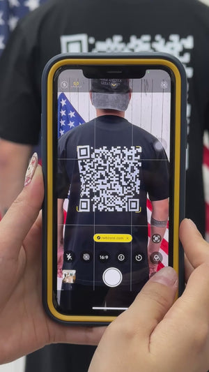 Funny QR President Trump 45 47 Dancing Back And Front Dark Shirt HA75 64166