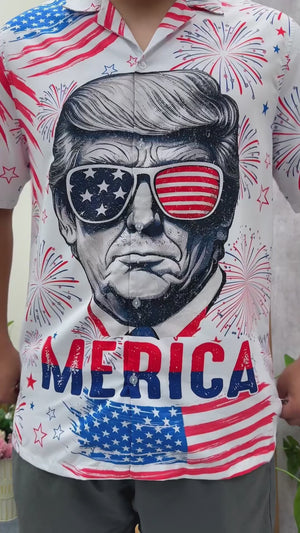 Independence Day American Trump Hawaii Shirt N304 62527