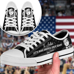 Let's Make America Great Again Canvas Shoes TH10 N304 62659