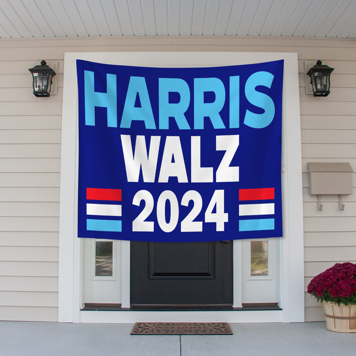 Kamala Harris Walz 2024 Tapestry Banner TH10 63513