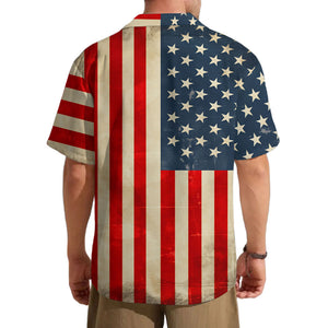 Custom Funny Donald Trump Photo Hawaii Shirt T286 62454
