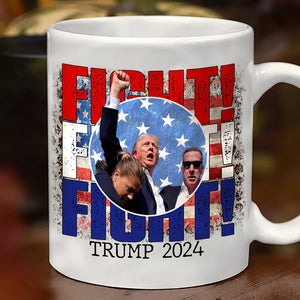 Donald Trump 2024 Fi**t Fi**t Fi**t White Mug HO82 63070